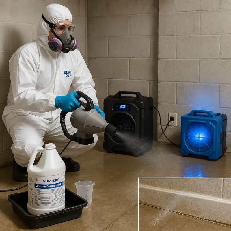 Sanitization and Odor Removal process in Roanoke, TX