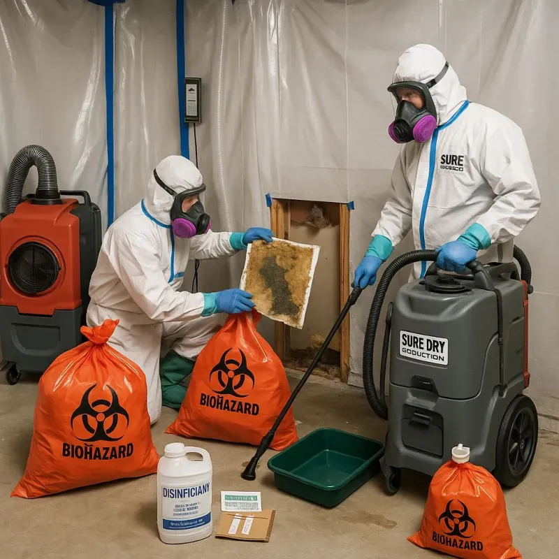 Contaminated Water Handling Protocols process in Roanoke, TX